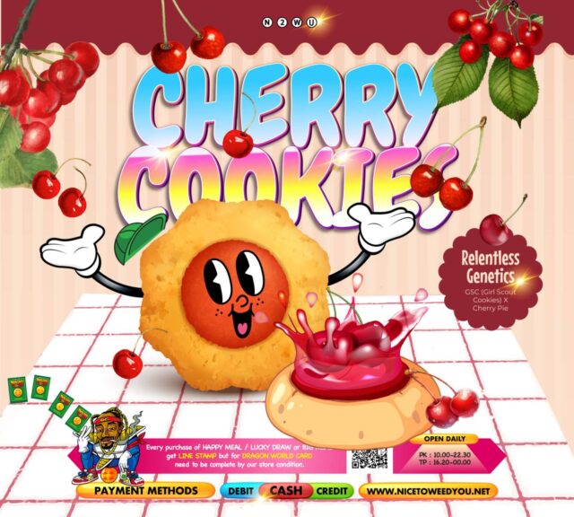 Cherry Cookies 290.- อร่อยกว่าที่ตาเห็น กับรสชาติเชอรี่ คุ้กกี้ ที่รับประกันว่าคุณต้องไม่เคยลองจากที่ไหน