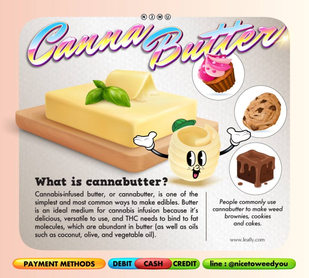 CANNA BUTTER, เนยกัญชา, nice to weed you